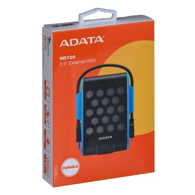 Зовнішній жорсткий диск Adata HD720 1TB USB 3.2 Blue (4712366963368) - зображення 8