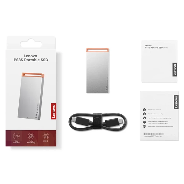 Внешний Lenovo SSD PS6S 1 ТБ USB 3.2 Gen 2 Grey (195892129844) - Фото 7 Внешний Lenovo SSD PS6S 1 ТБ USB 3.2 Gen 2 Grey (195892129844) - изображение 7