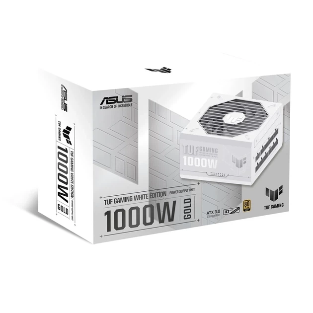 Блок питания Asus TUF Gaming 1000W 80+ Gold White (4711387275993) - изображение 7