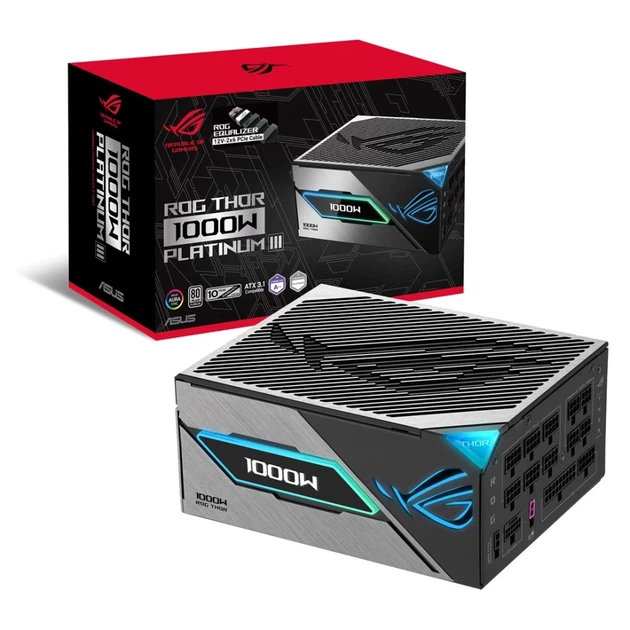 Блок питания Asus ROG Equalizer ROG-THOR-1000P3-GAMING-E 1000 Вт с кабелем (4711636457866) - изображение 8