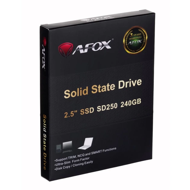SSD-накопитель AFOX SD250 240 ГБ 2.5" SATA III TLC (4897033781817) - изображение 5