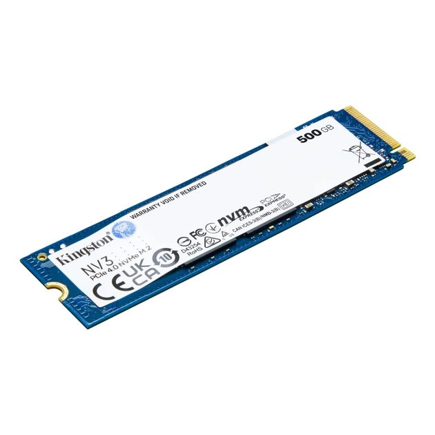 SSD Kingston NV3 500 GB M.2 2280 PCIe NVMe Gen 4.0 x4 5000 MB/s (740617344806) - зображення 8