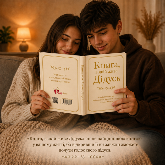 Книга, в которой живёт ДЕДУШКА. Книга подарок для сохранения истории дедушки. - изображение 7