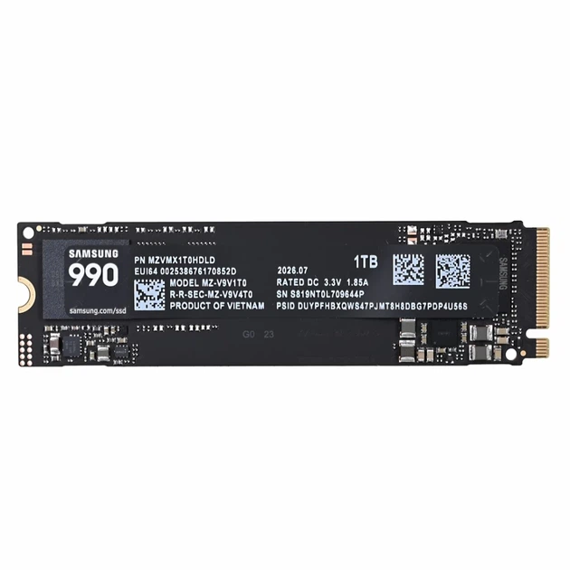 SSD Samsung 990 PRO 1TB M.2 PCIe 4.0 x4 NVMe 2.0 (8806099020699) - Фото 2 SSD Samsung 990 PRO 1TB M.2 PCIe 4.0 x4 NVMe 2.0 (8806099020699) - зображення 2