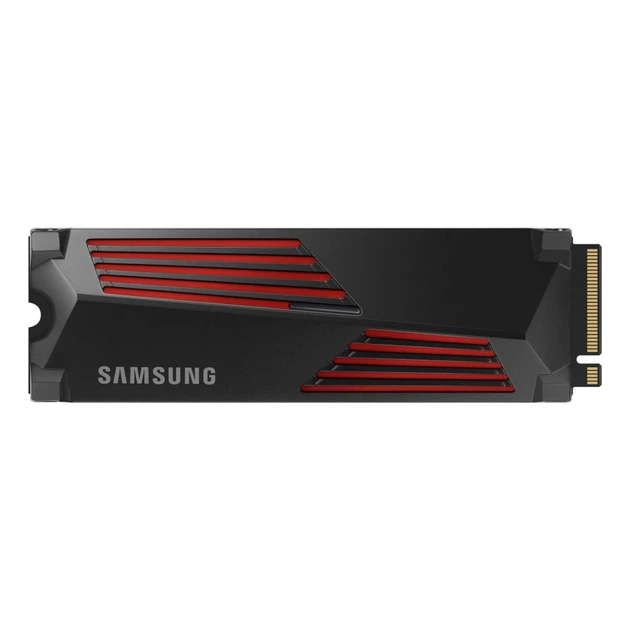 SSD Samsung 990 PRO з радіатором M.2 2280 1000 ГБ NVMe читання 7450 MB/s запис 6900 MB/s (8806094594645) - Фото 1 SSD Samsung 990 PRO з радіатором M.2 2280 1000 ГБ NVMe читання 7450 MB/s запис 6900 MB/s (8806094594645) - зображення 1