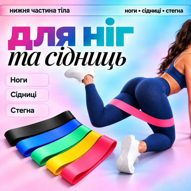 Резинки для фитнеса набор резинок-эспандеров для отжиманий эспандер петля для подтягиваний эластичные ленты сопротивления для спорта фитнес резинки комплект из 5 штук набор + чехол GS-1723 - Фото 6 Резинки для фитнеса набор резинок-эспандеров для отжиманий эспандер петля для подтягиваний эластичные ленты сопротивления для спорта фитнес резинки комплект из 5 штук набор + чехол GS-1723 - изображение 6