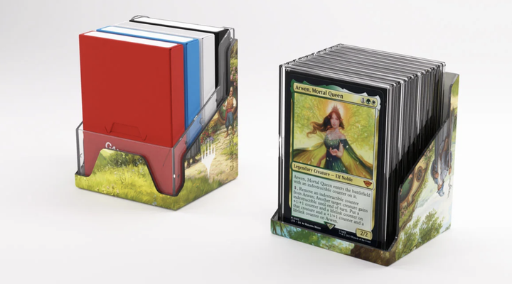 Pudełko na karty Gamegenic The Hobbit Bastion 80+ XL The Shire (4251715425787) - obraz 4