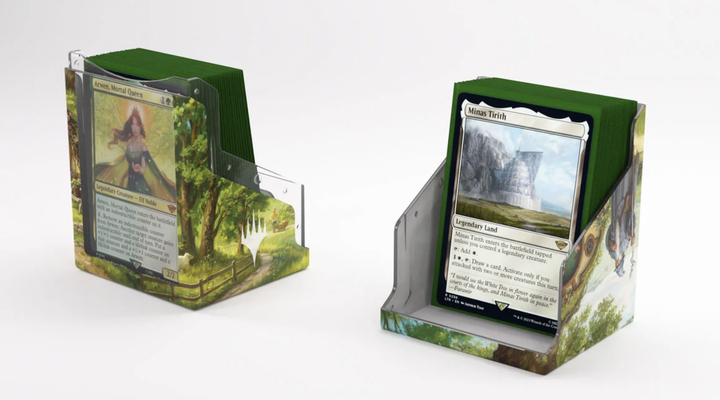 Pudełko na karty Gamegenic The Hobbit Bastion 80+ XL The Shire (4251715425787) - obraz 5