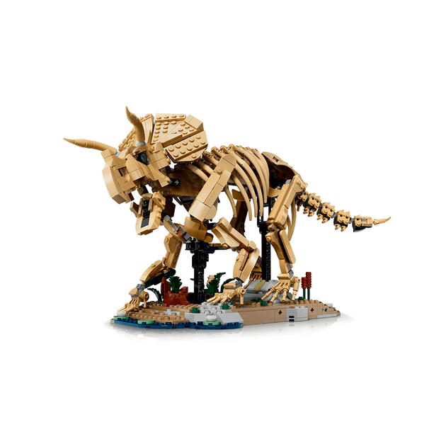Конструктор LEGO Jurassic World Окаменелости динозавров: трицератопс 1154 детали (77985) - изображение 5