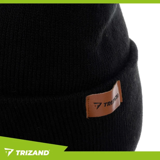 Шапка зимняя с фонариком Trizand Black (5900779947320) - изображение 4