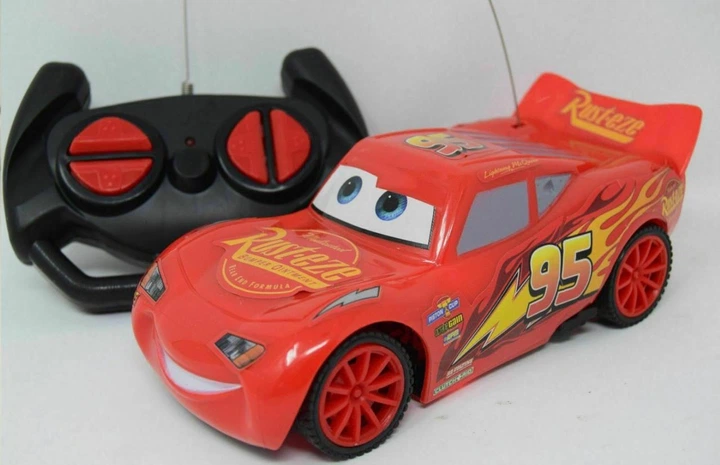 Тачки Молния Маккуин Маквин на радиоуправлении из Тачки Disney Cars, масштаб 1:24, управление в 4 направлениях - изображение 4