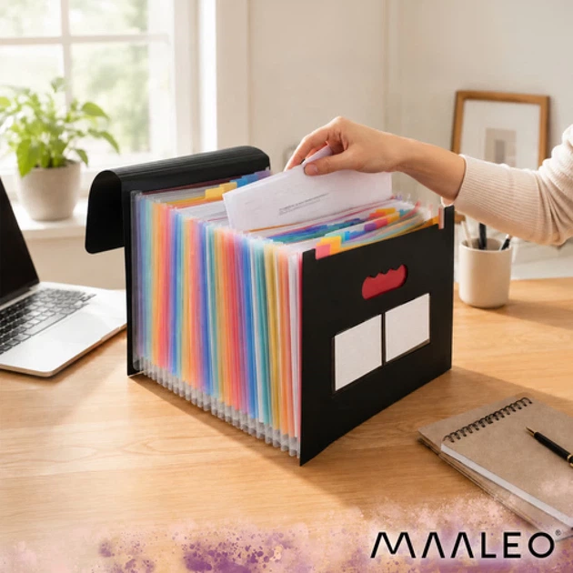 Папка для документів Maaleo A4 24 відділення (5900779970007) - Фото 12 Папка для документів Maaleo A4 24 відділення (5900779970007) - зображення 12