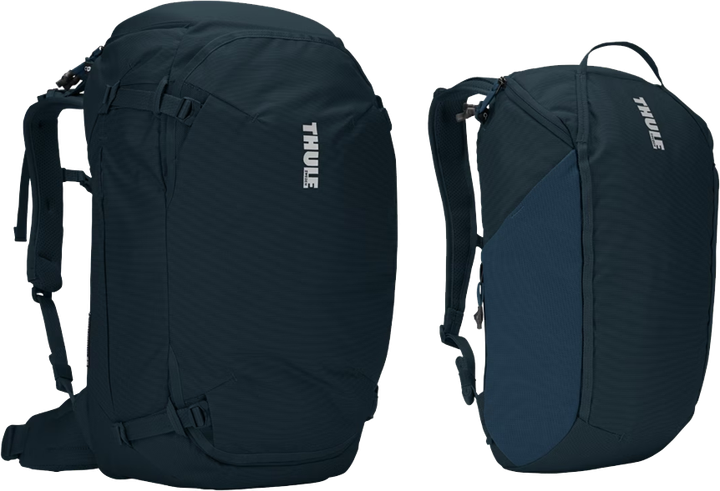 Plecak Thule Landmark Travel Pack 60 l TLPF-260 Woman Darkest Blue (7121894) (85854258524) - Zdjęcie 4 Plecak Thule Landmark Travel Pack 60 l TLPF-260 Woman Darkest Blue (7121894) (85854258524) - obraz 4