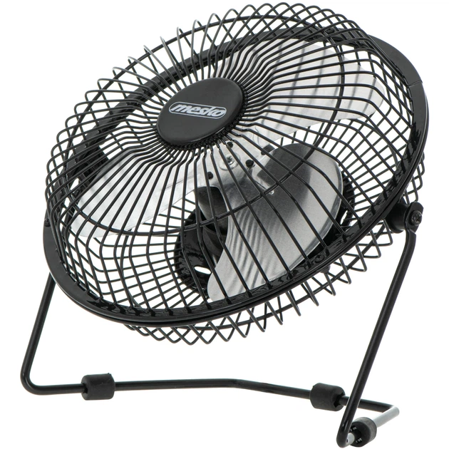 Вентилятор настольный Mesko MS 7322 4.5 Вт, USB, 15 см, черный - изображение 4