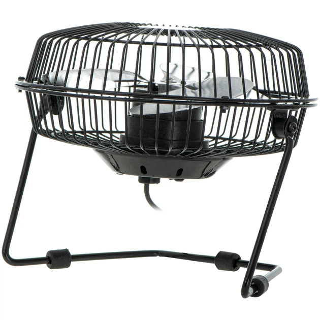 Вентилятор настольный Mesko MS 7322 4.5 Вт, USB, 15 см, черный - изображение 5
