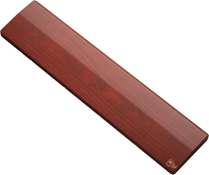 Podkładka pod nadgarstki Glorious Hard Wood Wrist Rest Full Size Drewniana Brązowa (857372006273) - obraz 2