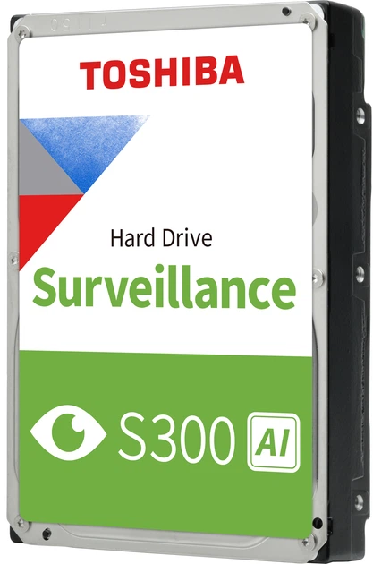 Dysk twardy Toshiba NAS S300 AI Surveillance 7200RPM 8TB SATA (HDEB028ZSA51F) - obraz 2