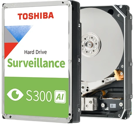 Dysk twardy Toshiba NAS S300 AI Surveillance 7200RPM 8TB SATA (HDEB028ZSA51F) - obraz 4