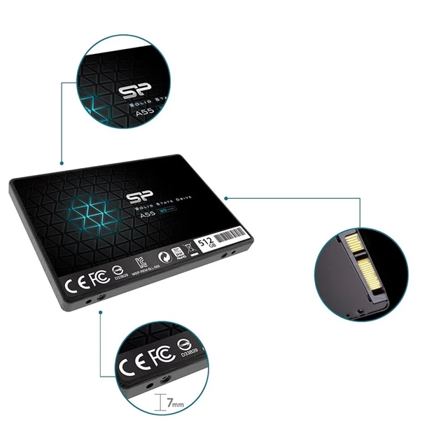 SSD-накопичувач Silicon Power Ace A55 512GB 2.5" SATA III 560/530 MB/s (4712702659122) - зображення 5