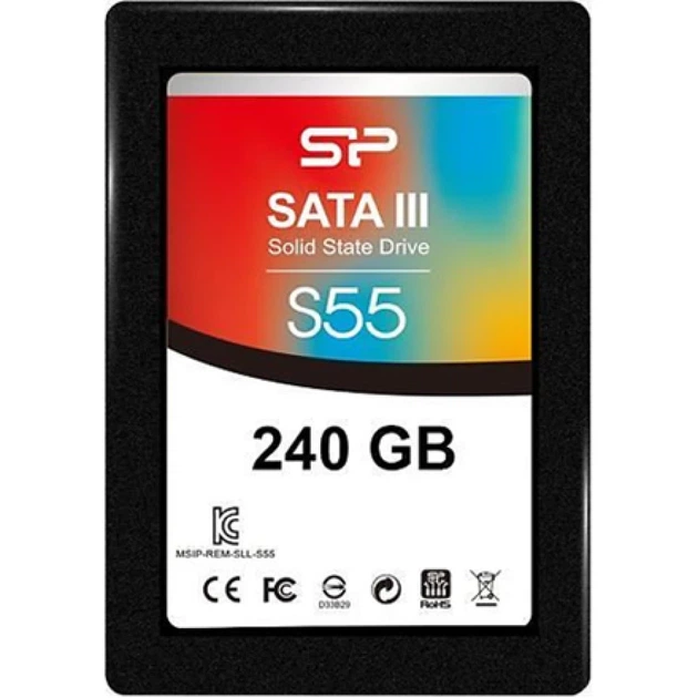 SSD-накопичувач Silicon Power Slim S55 240GB 2.5" SATA III 550/450 MB/s (4712702629156) - зображення 4