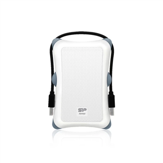 Зовнішній жорсткий диск Silicon Power Armor A30 1 ТБ 2.5" USB 3.1 White (4712702631227) - зображення 2