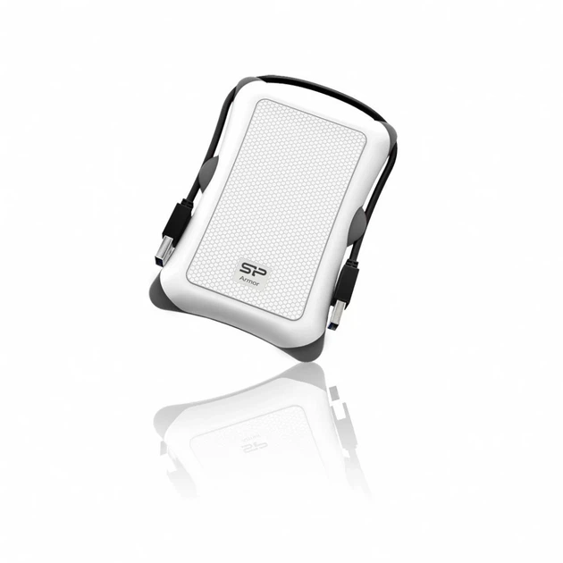 Зовнішній жорсткий диск Silicon Power Armor A30 1 ТБ 2.5" USB 3.1 White (4712702631227) - зображення 7
