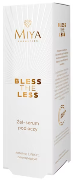 Żel-serum pod oczy Miya Cosmetics Bless The Less 15 ml (5902838924082) - Zdjęcie 2 Żel-serum pod oczy Miya Cosmetics Bless The Less 15 ml (5902838924082) - obraz 2