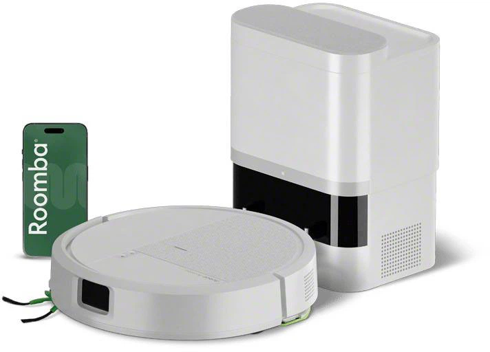 Робот-пилосос iRobot Roomba 115 Combo AutoEmpty White (5061083614770) - Фото 2 Робот-пилосос iRobot Roomba 115 Combo AutoEmpty White (5061083614770) - зображення 2