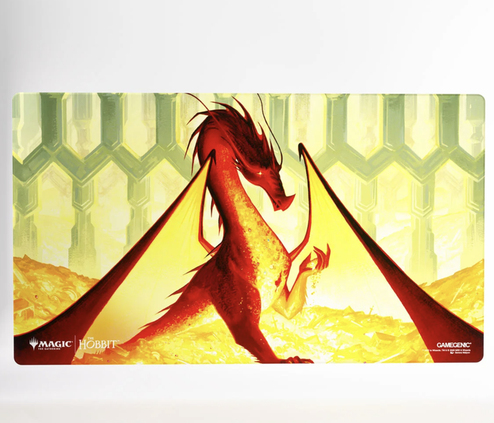 Mata do gry Gamegenic Magic: The Gathering The Hobbit Shiny Playmat Smaug the Golden (4251715425572) - obraz 2