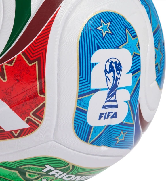 Piłka nożna Adidas World Cup 26 Trionda League Wielokolorowa (4068811943967) - Zdjęcie 4 Piłka nożna Adidas World Cup 26 Trionda League Wielokolorowa (4068811943967) - obraz 4