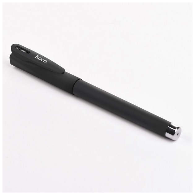 Гелевая ручка замена стержня пластик Hoco Roller Pen черная - Фото 5 Гелевая ручка замена стержня пластик Hoco Roller Pen черная - изображение 5
