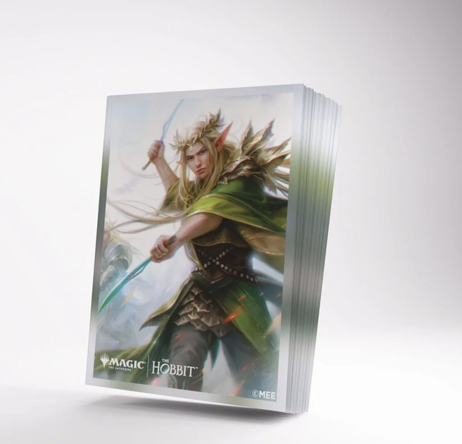 Koszulki na karty Gamegenic Magic: The Gathering The Hobbit Premium Art Sleeves Thranduil, Sindarin Liege (4251715425381) - obraz 2