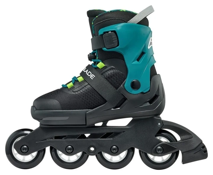Ролики Rollerblade Microblade XT black-petrol green (поганий тест) (28–32) - изображение 3