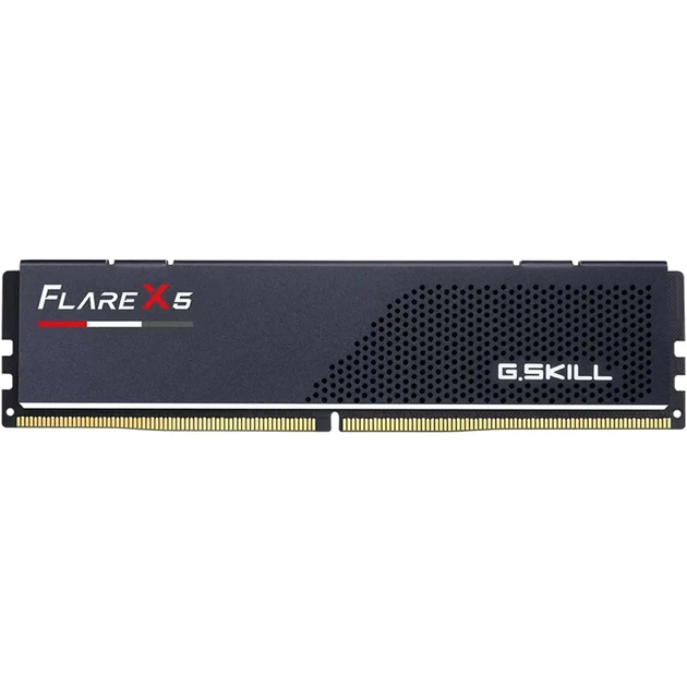Модуль пам'яті G.Skill Flare X5 Black DDR5-6000 8GB AMD EXPO 30-38-38-96 1.35V (F5-6000J3038F8GH1-FX5) - Фото 1 Модуль пам'яті G.Skill Flare X5 Black DDR5-6000 8GB AMD EXPO 30-38-38-96 1.35V (F5-6000J3038F8GH1-FX5) - зображення 1