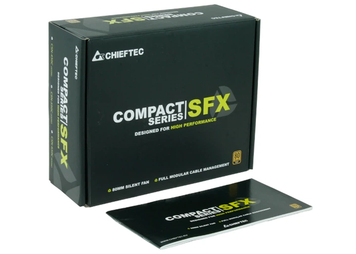 Блок питания Chieftec COMPACT CSN-450C 450 Вт SFX 80 мм 80 PLUS Gold модульный - изображение 4