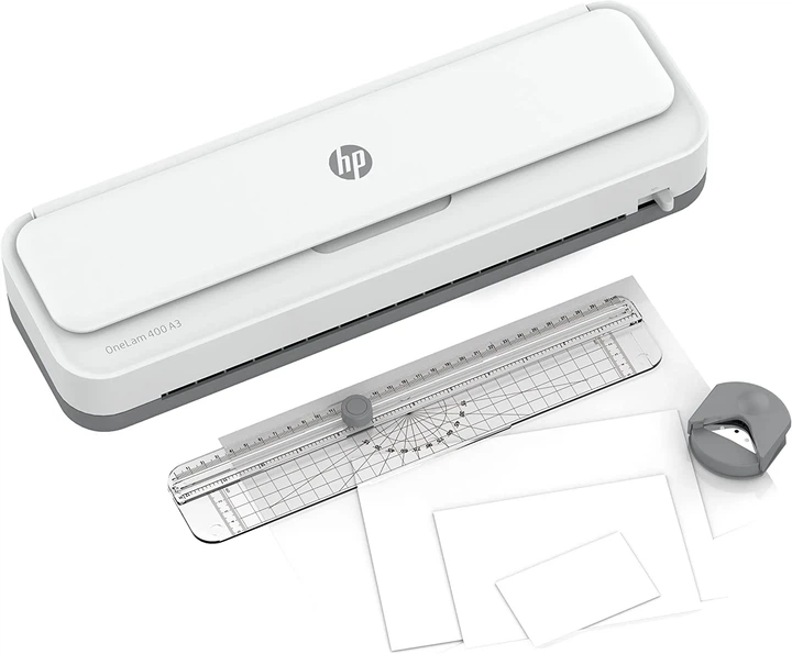 Ламінатор HP OneLam 400 A3 конвертний, 2 вали, 400 мм/хв - Фото 5 Ламінатор HP OneLam 400 A3 конвертний, 2 вали, 400 мм/хв - зображення 5