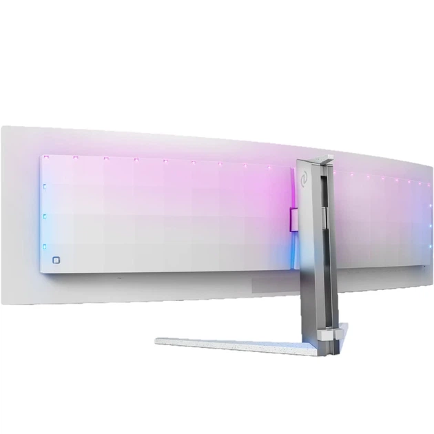 Монитор Philips 49M2C8900L 48,8 дюйма QD-OLED 5120x1440 144 Гц изогнутый белый - изображение 6