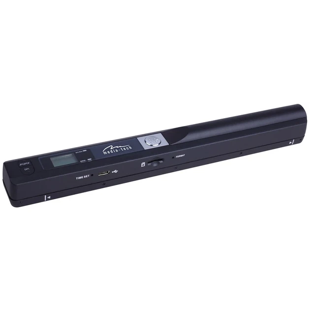 Сканер A4 Media-Tech ScanLine MT4090 портативный 900 dpi USB чёрный - Фото 1 Сканер A4 Media-Tech ScanLine MT4090 портативный 900 dpi USB чёрный - изображение 1
