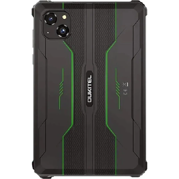 Планшет Oukitel RT3pro 8 дюймів 4/128 ГБ 5150 мАг IP69K LTE зелений - Фото 3 Планшет Oukitel RT3pro 8 дюймів 4/128 ГБ 5150 мАг IP69K LTE зелений - зображення 3