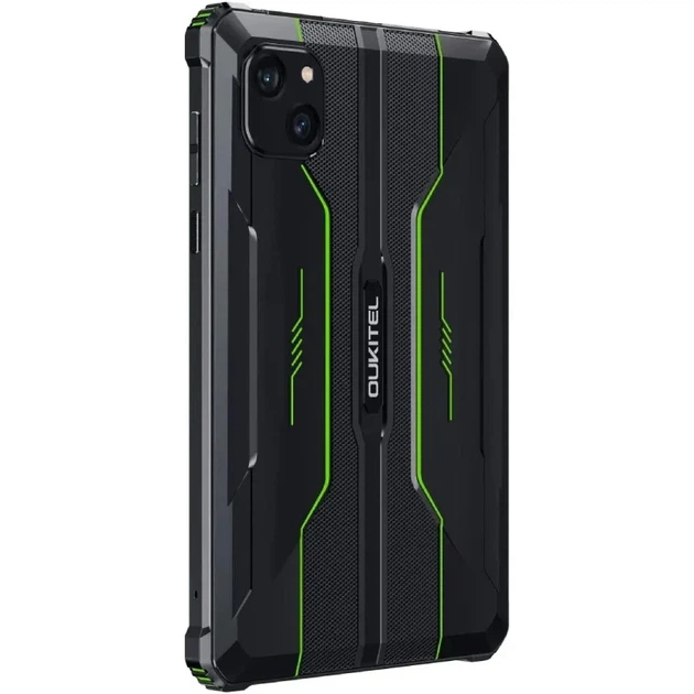 Планшет Oukitel RT3pro 8 дюймів 4/128 ГБ 5150 мАг IP69K LTE зелений - Фото 4 Планшет Oukitel RT3pro 8 дюймів 4/128 ГБ 5150 мАг IP69K LTE зелений - зображення 4