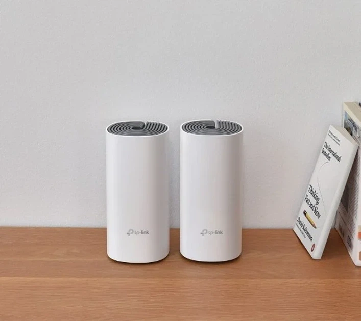 Mesh Wi-Fi система TP-Link Deco E4 / Wi-Fi 5 / AC1200 / 100 Мбіт/с / Біла (2-pack) (102479025) - Уцінка - Фото 3 Mesh Wi-Fi система TP-Link Deco E4 / Wi-Fi 5 / AC1200 / 100 Мбіт/с / Біла (2-pack) (102479025) - Уцінка - зображення 3