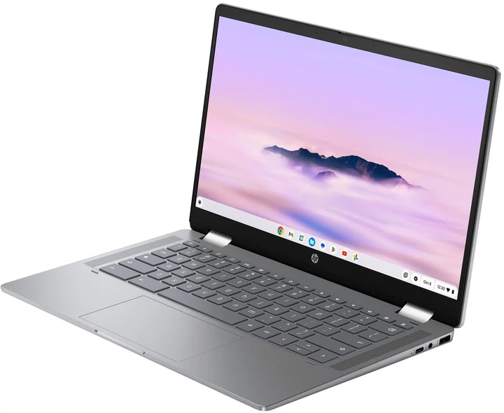 Сенсорний ноутбук 14" HP Chromebook Plus x360 14b (cd0004ns) Intel Core i3-N305 RAM 8GB UFS 256GB 10год батарея ChromeOS (UKR) (102505829) - Уцінка - зображення 5
