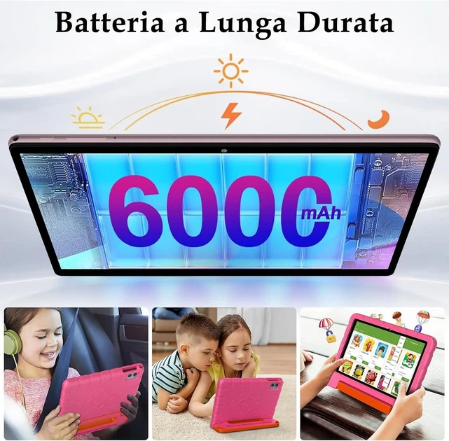 Детский планшет 10.1" ZIOVO Z138 8+22/64Gb Wi-Fi 8 ядер Android 15 6000 mAh Розовий (102371577) - Уценка - Фото 3 Детский планшет 10.1" ZIOVO Z138 8+22/64Gb Wi-Fi 8 ядер Android 15 6000 mAh Розовий (102371577) - Уценка - изображение 3
