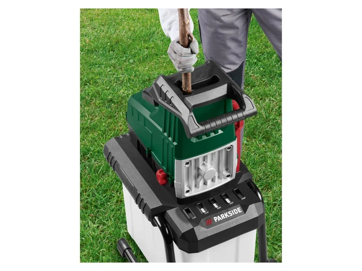 PARKSIDE PWH 2800 A1 циліндричний подрібнювач гілок потужністю 2800 Вт - зображення 14