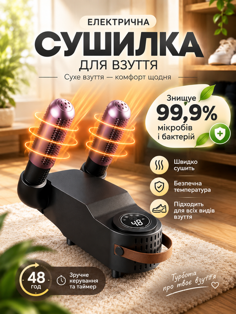 Сушарка для взуття - Фото 1 Сушарка для взуття - изображение 1