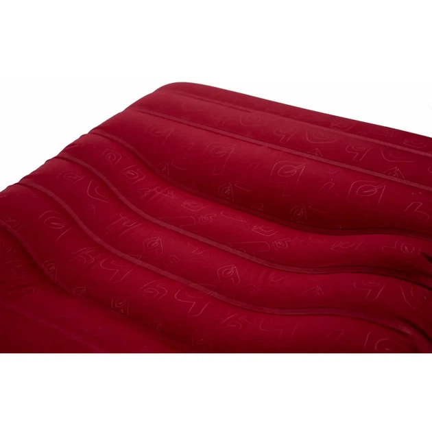 Килимок надувний Bo-Camp Laticuda Ergonomic Gold 191x60x14 см Grey/Red - Фото 3 Килимок надувний Bo-Camp Laticuda Ergonomic Gold 191x60x14 см Grey/Red - зображення 3