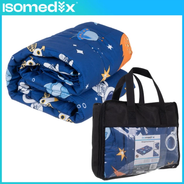 Утяжеленное одеяло Isomedix 100x150 см 4 кг (5900779961678) - Фото 11 Утяжеленное одеяло Isomedix 100x150 см 4 кг (5900779961678) - изображение 11