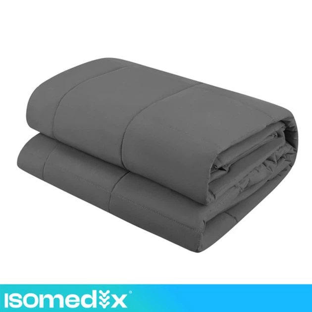 Утяжеленное одеяло Isomedix 200x150 см 7 кг Gray (5900779965935) - Фото 13 Утяжеленное одеяло Isomedix 200x150 см 7 кг Gray (5900779965935) - изображение 13
