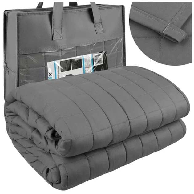 Утяжеленное одеяло Isomedix 200x150 см 8 кг Gray (5900779966741) - Фото 1 Утяжеленное одеяло Isomedix 200x150 см 8 кг Gray (5900779966741) - изображение 1