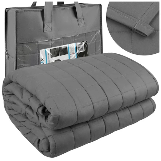 Утяжеленное одеяло Isomedix 200x150 см 6 кг Gray (5900779966758) - Фото 1 Утяжеленное одеяло Isomedix 200x150 см 6 кг Gray (5900779966758) - изображение 1